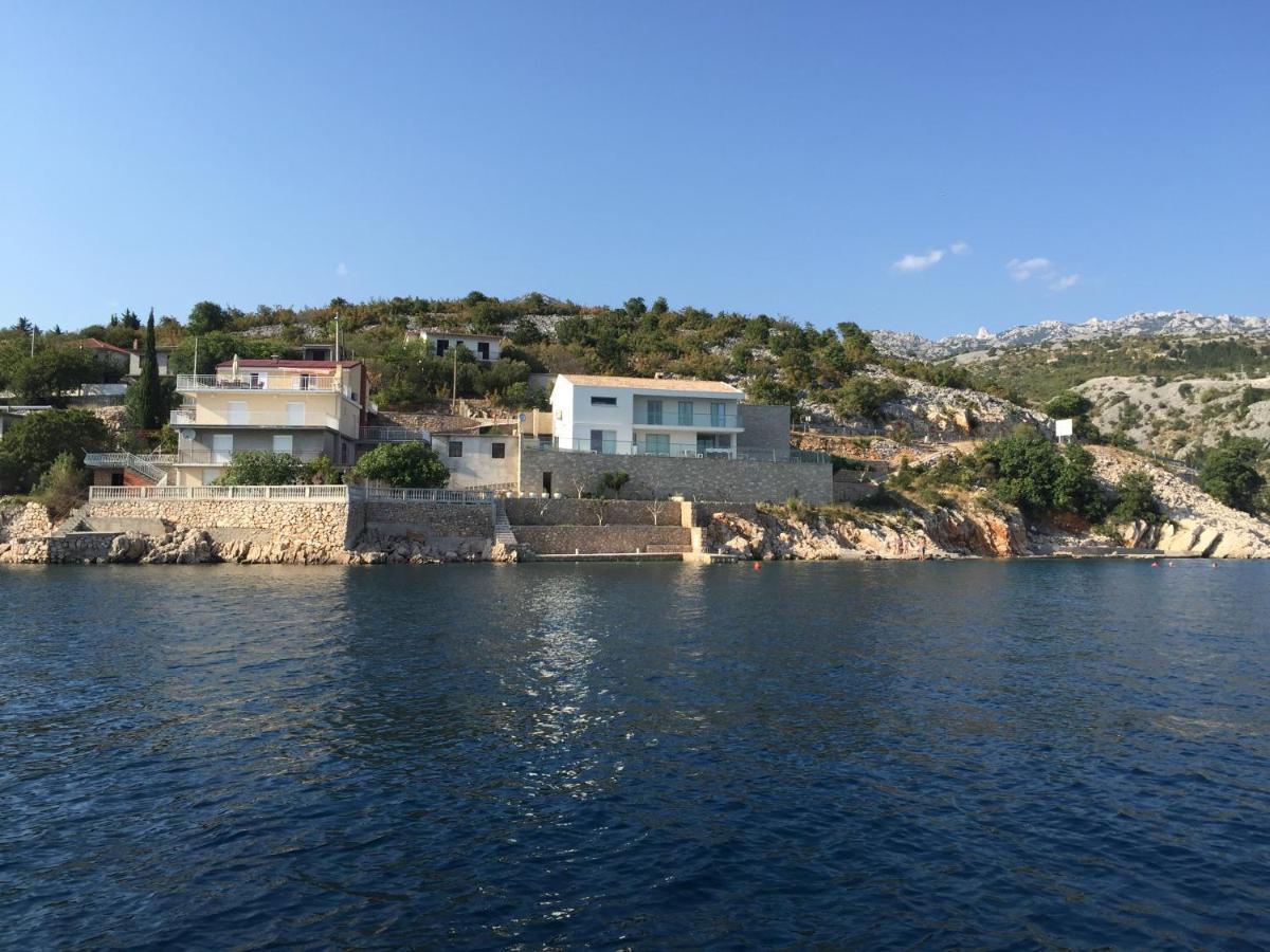 Villa Basthel Direct Aan Zee ,Verwarmd Zwembad En Sauna Baric Draga Ngoại thất bức ảnh