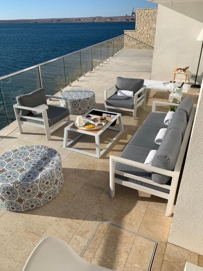 Villa Basthel Direct Aan Zee ,Verwarmd Zwembad En Sauna Baric Draga Ngoại thất bức ảnh
